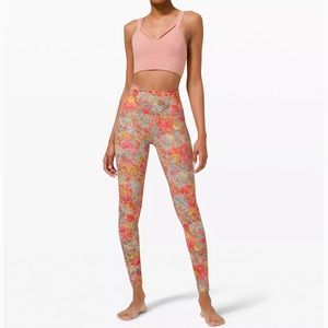 Lululemon Inflorescence Multi Floral Align Leggings - High Rise